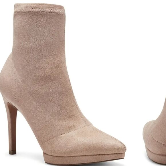 Jessica Simpson Valyn Faux Suede  Bootie in Cheyenne - Picture 10 of 11